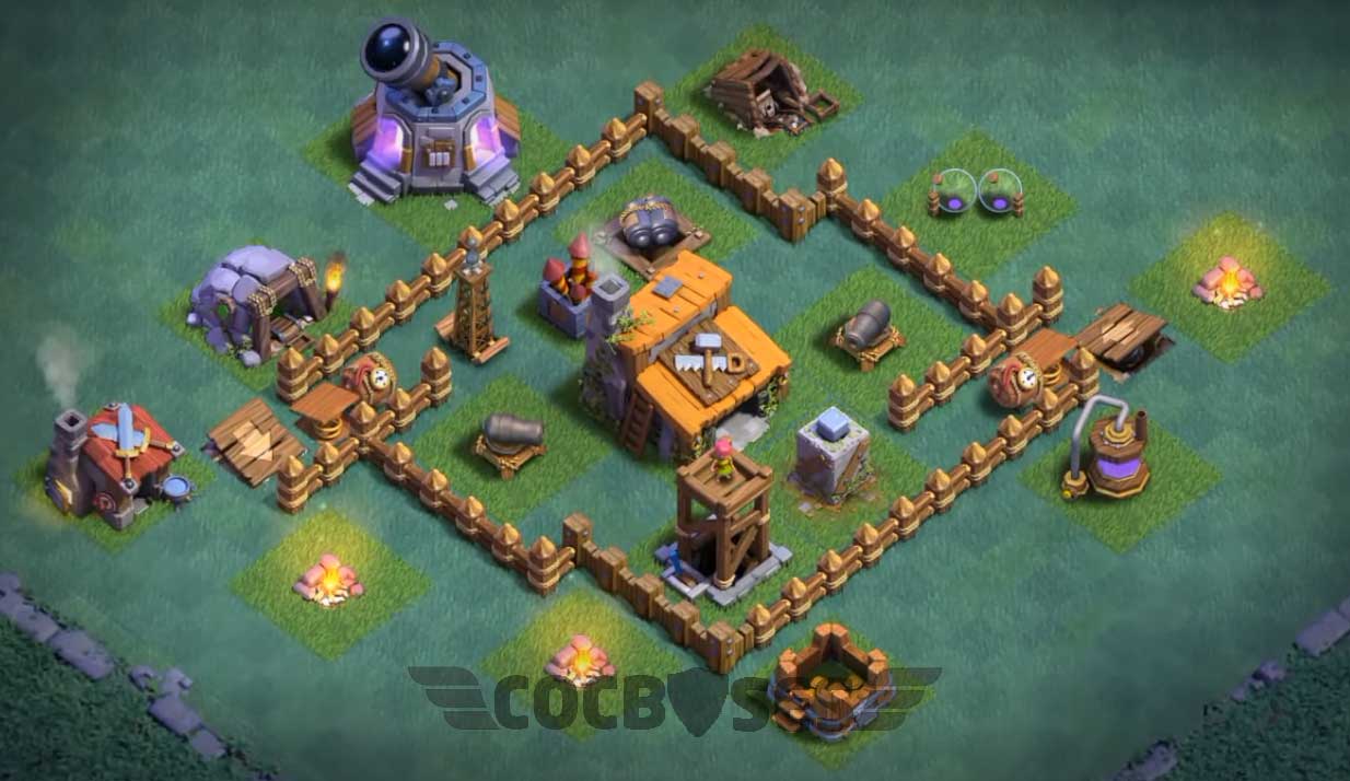 clash of clans builder town hall 3 trophy base